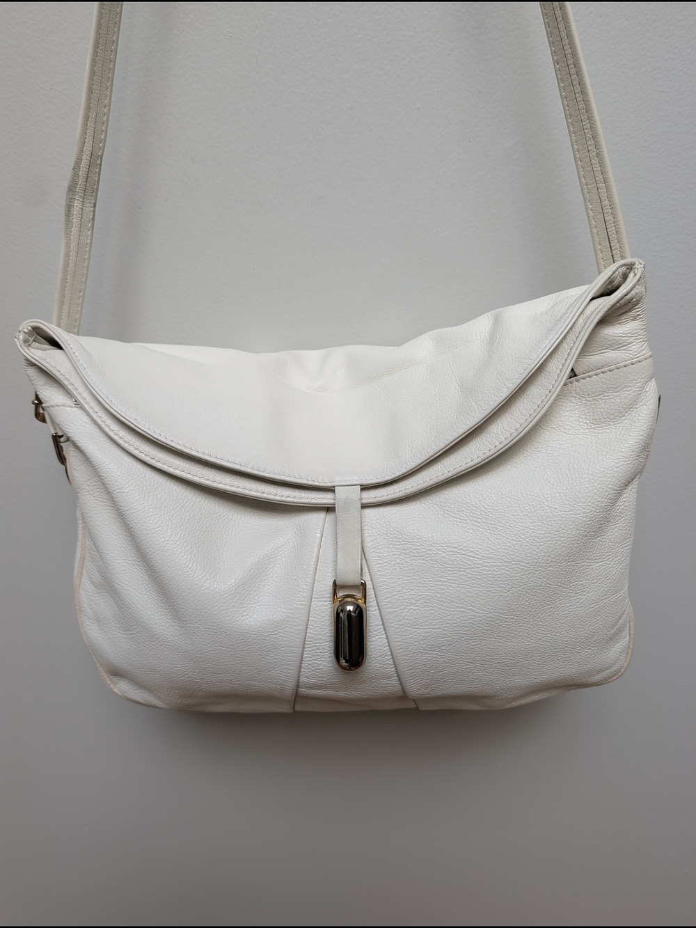 Vintage MODATT High Fashion Leather Shoulder Bag | Made in Italy